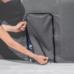 Lay-Z-Spa Grey Square Hot Tub Cover -Bestway Garden Sales Store lay z spa grey square hot tub cover6941607321287 37c