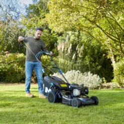 Mac Allister MLMP550SP46-M&S 140cc Petrol Rotary Lawnmower -Bestway Garden Sales Store mac allister mlmp550sp46 m s 140cc petrol rotary lawnmower5059340124506 01i