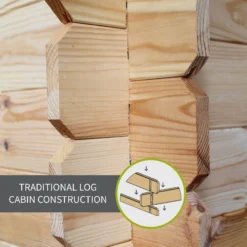 Mercia 11x11 Apex Tongue & Groove Cabin With Double Door -Bestway Garden Sales Store mercia 11x11 apex tongue groove cabin with double door5029442078571 36c bq