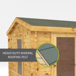 Mercia 11x11 Apex Tongue & Groove Cabin With Double Door -Bestway Garden Sales Store mercia 11x11 apex tongue groove cabin with double door5029442078571 40c bq