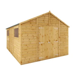 Mercia 14x10 Apex Shiplap Workshop With Double Door