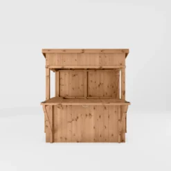 Mercia 6x4 Ft Pent Tongue & Groove Wooden Garden Bar With Single Door 11 Mercia 6x4 Ft Pent Tongue & Groove Wooden Garden Bar With Single Door -Bestway Garden Sales Store mercia 6x4 ft pent tongue groove wooden garden bar with single door5029442007250 02c