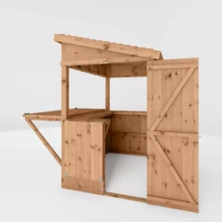 Mercia 6x4 Ft Pent Tongue & Groove Wooden Garden Bar With Single Door 13 Mercia 6x4 Ft Pent Tongue & Groove Wooden Garden Bar With Single Door -Bestway Garden Sales Store mercia 6x4 ft pent tongue groove wooden garden bar with single door5029442007250 04c