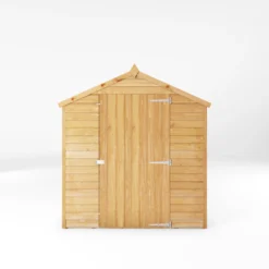 Mercia 8x6 Ft Apex Overlap Wooden 4 Windows Shed With Floor -Bestway Garden Sales Store mercia 8x6 ft apex overlap wooden 4 windows shed with floor5029442085463 02c
