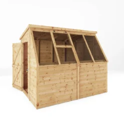 Mercia 8x6 Ft Pent Tongue & Groove Wooden 5 Windows Potting Shed With Floor 12 Mercia 8x6 Ft Pent Tongue & Groove Wooden 5 Windows Potting Shed With Floor -Bestway Garden Sales Store mercia 8x6 ft pent tongue groove wooden 5 windows potting shed with floor5029442078182 02c