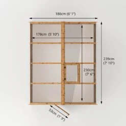 Mercia 8x6 Greenhouse With Flap Vent 15 Mercia 8x6 Greenhouse With Flap Vent -Bestway Garden Sales Store mercia 8x6 greenhouse with flap vent5029442087863 02i bq