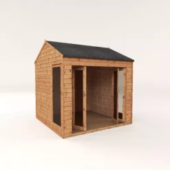 Mercia 8x8 Reverse Apex Tongue & Groove Summer House With Bi-fold Door 11 Mercia 8x8 Reverse Apex Tongue & Groove Summer House With Bi-fold Door -Bestway Garden Sales Store mercia 8x8 reverse apex tongue groove summer house with bi fold door5029442089720 03c bq