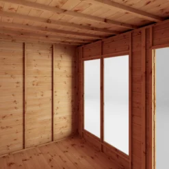 Mercia Maine 18x6 Ft Pent Shiplap Wooden Summer House With Double Door -Bestway Garden Sales Store mercia maine 18x6 ft pent shiplap wooden summer house with double door5029442008738 04c