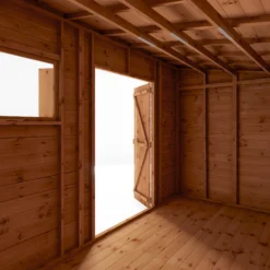 Mercia Premium 12x8 Ft Pent Shiplap Wooden 2 Door Shed With Floor -Bestway Garden Sales Store mercia premium 12x8 ft pent shiplap wooden 2 door shed with floor5029442009315 05c