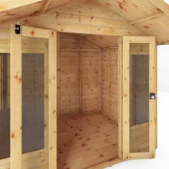 Mercia Sussex 8x6 Ft Apex Shiplap Wooden Summer House With Double Door 12 Mercia Sussex 8x6 Ft Apex Shiplap Wooden Summer House With Double Door -Bestway Garden Sales Store mercia sussex 8x6 ft apex shiplap wooden summer house with double door5029442006703 04c