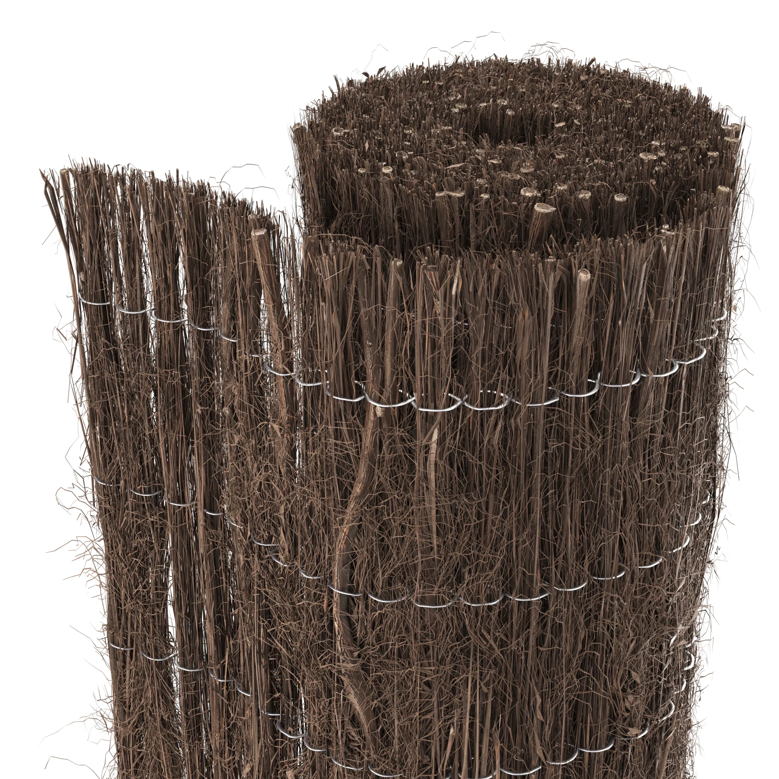 Natural Brushwood Garden Screen (H)1m (W)3m 3 Natural Brushwood Garden Screen (H)1m (W)3m - Image 3