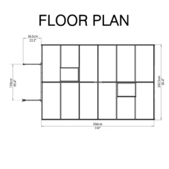 Palram Balance Silver 8x12 Greenhouse 18 Palram Balance Silver 8x12 Greenhouse -Bestway Garden Sales Store palram balance silver 8x12 greenhouse7290103111465 02t
