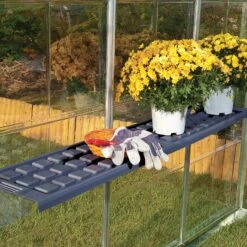 Palram - Canopia 1 Tier Greenhouse Shelving