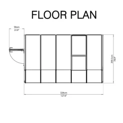 Palram - Canopia 6X10 Barn Plastic Sun Room - Base Not Included 9 Palram - Canopia 6X10 Barn Plastic Sun Room - Base Not Included -Bestway Garden Sales Store palram canopia 6x10 barn plastic sun room base not included7290103121518 02t bq