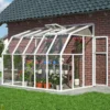 Palram - Canopia 6X12 Barn Plastic Sun Room - Base Not Included