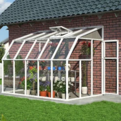 Palram - Canopia 6X12 Barn Plastic Sun Room - Base Not Included