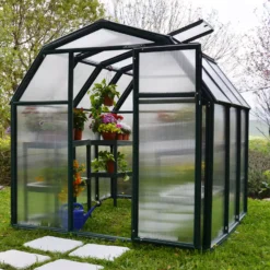 Palram - Canopia Eco Grow Green 6x6 Greenhouse