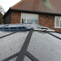 Palram - Canopia Martinique Grey Rectangular Gazebo, (W)4.3m (D)2.96m - Assembly Required -Bestway Garden Sales Store palram canopia martinique grey rectangular gazebo w 4 3m d 2 96m assembly required7290108130249 04i bq