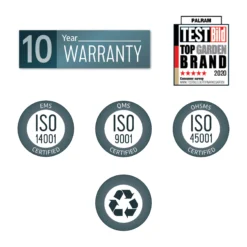 Palram - Canopia Martinique Grey Rectangular Gazebo, (W)4.3m (D)2.96m - Assembly Required -Bestway Garden Sales Store palram canopia martinique grey rectangular gazebo w 4 3m d 2 96m assembly required7290108130249 04t bq