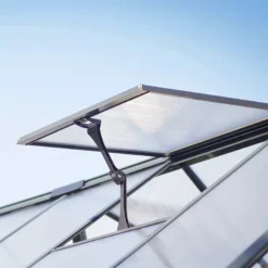 Palram - Canopia Mythos Grey 6X6 Greenhouse -Bestway Garden Sales Store palram canopia mythos grey 6x6 greenhouse7290108601039 03i BQ