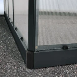 Palram - Canopia Mythos Grey 6X6 Greenhouse -Bestway Garden Sales Store palram canopia mythos grey 6x6 greenhouse7290108601039 38c BQ