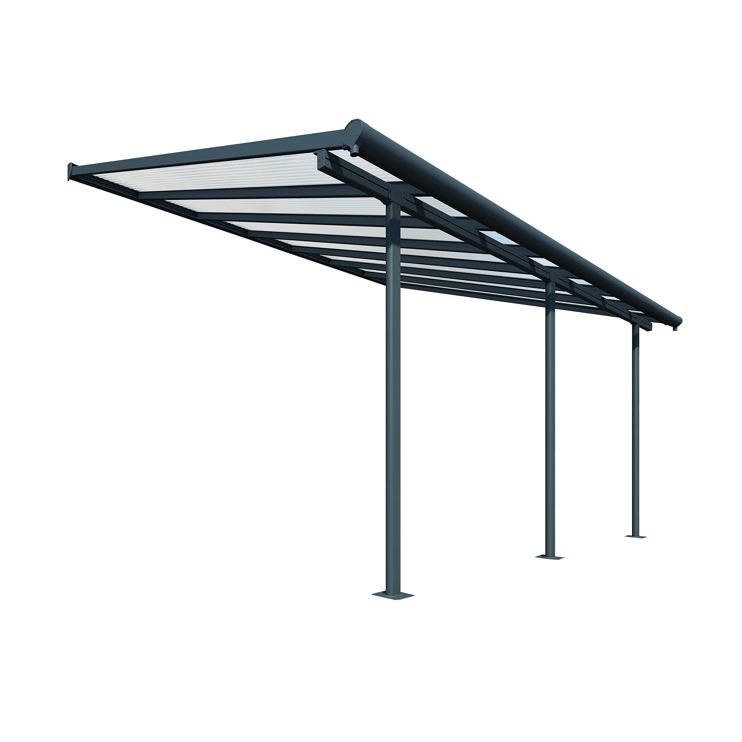 Palram - Canopia Sierra Grey Non-retractable Awning, (L)4.34m (H)3.05m (W)2.99m 8 Palram - Canopia Sierra Grey Non-retractable Awning, (L)4.34m (H)3.05m (W)2.99m - Image 8