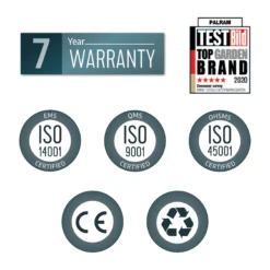 Palram - Canopia Sierra White Non-retractable Awning, (L)7.39m (H)3.05m (W)2.95m -Bestway Garden Sales Store palram canopia sierra white non retractable awning l 7 39m h 3 05m w 2 95m7290108130553 02t bq