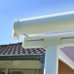 Palram - Canopia Sierra White Non-retractable Awning, (L)7.39m (H)3.05m (W)2.95m -Bestway Garden Sales Store palram canopia sierra white non retractable awning l 7 39m h 3 05m w 2 95m7290108130553 04i bq