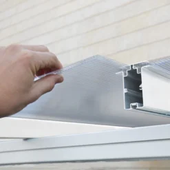 Palram - Canopia Sierra White Non-retractable Awning, (L)7.39m (H)3.05m (W)2.95m -Bestway Garden Sales Store palram canopia sierra white non retractable awning l 7 39m h 3 05m w 2 95m7290108130553 07i bq