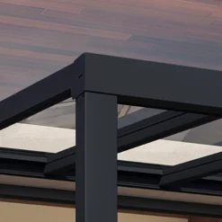 Palram - Canopia Stockholm Grey Non-retractable Awning, (L)5.15m (H)3.24m (W)3.41m -Bestway Garden Sales Store palram canopia stockholm grey non retractable awning l 5 15m h 3 24m w 3 41m7290108602500 08i bq