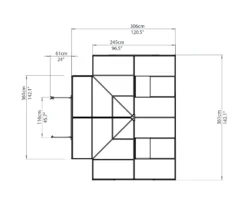 Palram - Canopia Victory Dark Grey 12x10 Greenhouse 18 Palram - Canopia Victory Dark Grey 12x10 Greenhouse -Bestway Garden Sales Store palram canopia victory dark grey 12x10 greenhouse7290103121914 02t
