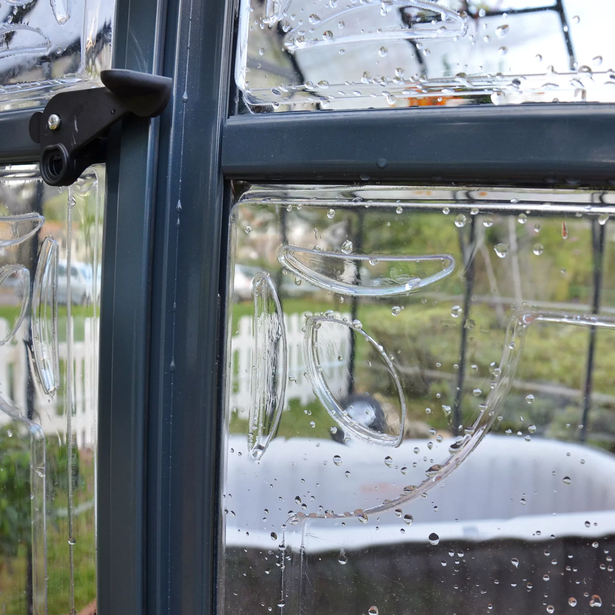 Palram - Canopia Victory Dark Grey 12x10 Greenhouse 6 Palram - Canopia Victory Dark Grey 12x10 Greenhouse - Image 6