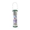 Peckish Plastic & Steel Seed & Nyger Green All Weather Bird Feeder 0.7L