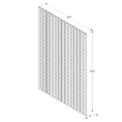 Pine Trellis Panel, Pack Of 5 (W)122cm X (H)183cm 5 Pine Trellis Panel, Pack Of 5 (W)122cm X (H)183cm -Bestway Garden Sales Store pine trellis panel pack of 5 w 122cm x h 183cm5013053173442 18bq