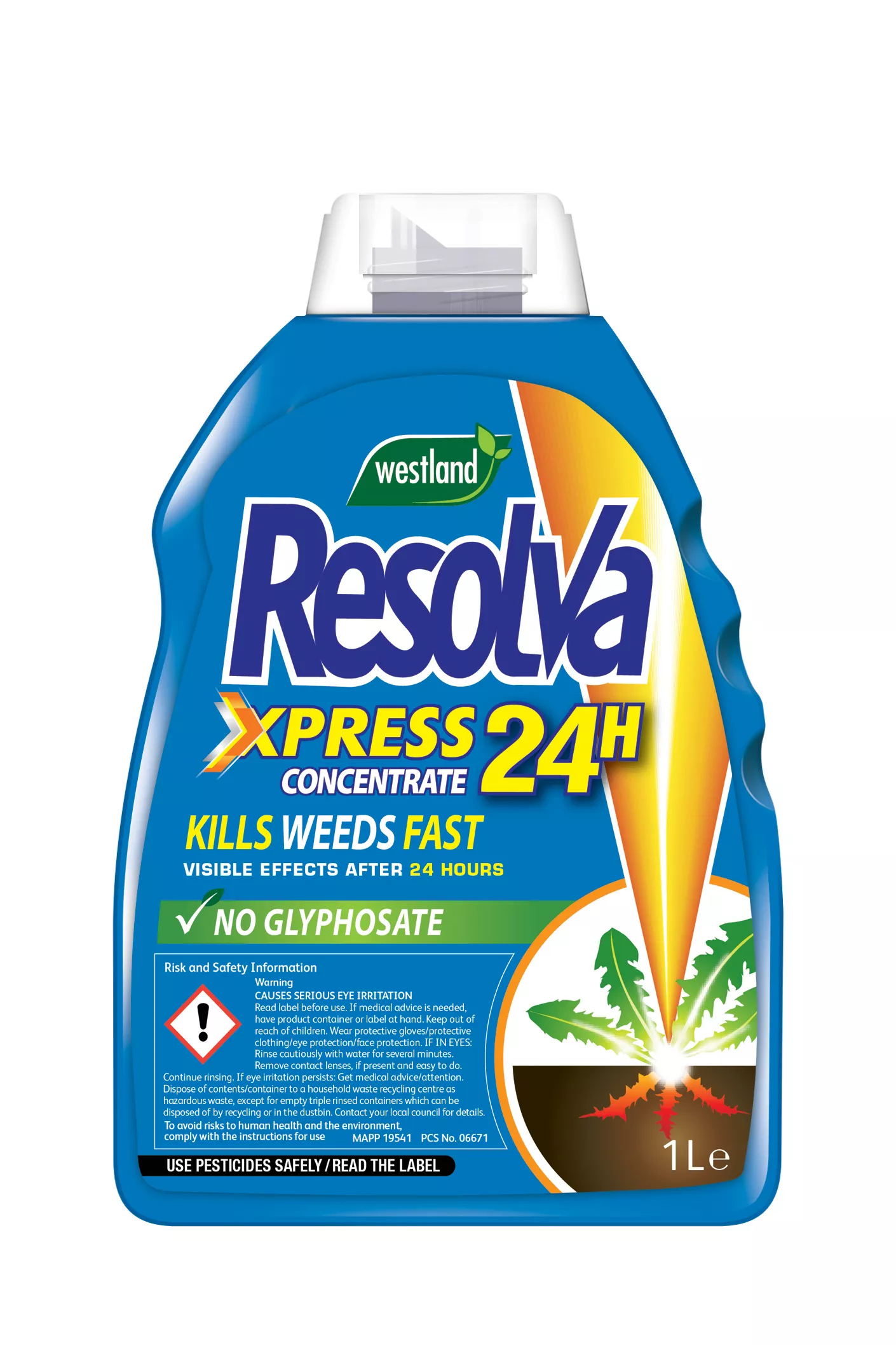 Resolva Xpress 24H Concentrated Weed Killer 1L 1 Resolva Xpress 24H Concentrated Weed Killer 1L
