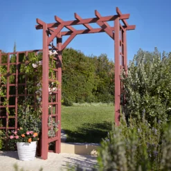 Rowlinson Square Top Softwood Arch 6 Rowlinson Square Top Softwood Arch -Bestway Garden Sales Store rowlinson square top softwood arch5013856000846 02i