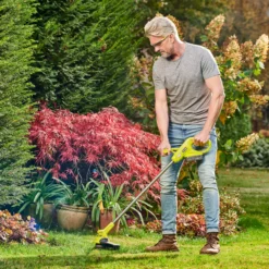 Ryobi ONE+ 18V 230mm Cordless Grass Trimmer RY18LT23A-120 -Bestway Garden Sales Store ryobi one 18v 230mm cordless grass trimmer ry18lt23a 1204892210203748 02i bq