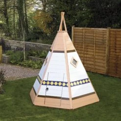 Shire 7x6 Wigwam Whitewood Pine Playhouse Assembly Required 7 Shire 7x6 Wigwam Whitewood Pine Playhouse Assembly Required -Bestway Garden Sales Store shire 7x6 wigwam whitewood pine playhouse assembly required5019804113675 02i bq