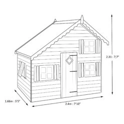 Shire 8x6 Loft Whitewood Pine Playhouse Assembly Required 9 Shire 8x6 Loft Whitewood Pine Playhouse Assembly Required -Bestway Garden Sales Store shire 8x6 loft whitewood pine playhouse assembly required5019804111770 03t