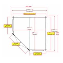 Shire Belvoir 10x10 Ft Apex Tongue & Groove Wooden Cabin With Felt Tile Roof - Assembly Service Included -Bestway Garden Sales Store shire belvoir 10x10 ft apex tongue groove wooden cabin with felt tile roof assembly service included5019804111237 02t