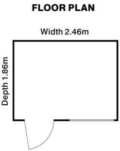 Shire Caldey 8x6 Ft Pent Shiplap Wooden Shed With Floor - Assembly Service Included 12 Shire Caldey 8x6 Ft Pent Shiplap Wooden Shed With Floor - Assembly Service Included -Bestway Garden Sales Store shire caldey 8x6 ft pent shiplap wooden shed with floor assembly service included5019804668410 02t
