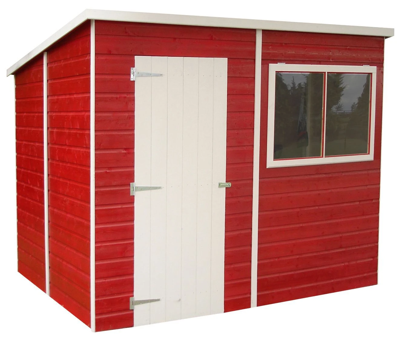 Shire Caldey 8x6 Ft Pent Shiplap Wooden Shed With Floor - Assembly Service Included 1 Shire Caldey 8x6 Ft Pent Shiplap Wooden Shed With Floor - Assembly Service Included