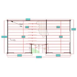 Shire Elveden 26x14 Glass Apex Tongue & Groove Wooden Cabin - Base Not Included -Bestway Garden Sales Store shire elveden 26x14 glass apex tongue groove wooden cabin base not included5019804111534 02t
