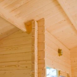 Shire Elveden 26x14 Glass Apex Tongue & Groove Wooden Cabin - Base Not Included -Bestway Garden Sales Store shire elveden 26x14 glass apex tongue groove wooden cabin base not included5019804111534 05i bq