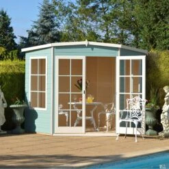 Shire Hampton 10x10 Glass Pent Shiplap Wooden Summer House - Base Not Included 19 Shire Hampton 10x10 Glass Pent Shiplap Wooden Summer House - Base Not Included -Bestway Garden Sales Store shire hampton 10x10 glass pent shiplap wooden summer house base not included5019804008186 02i bq