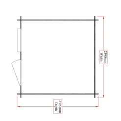 Shire Hartley 8x8 Apex Tongue & Groove Wooden Cabin (Base Included) 18 Shire Hartley 8x8 Apex Tongue & Groove Wooden Cabin (Base Included) -Bestway Garden Sales Store shire hartley 8x8 apex tongue groove wooden cabin base included 5019804198856 02t