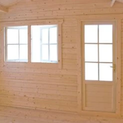 Shire Kinver 12x12 Glass Apex Tongue & Groove Wooden Cabin - Base Not Included -Bestway Garden Sales Store shire kinver 12x12 glass apex tongue groove wooden cabin base not included5019804112173 37c