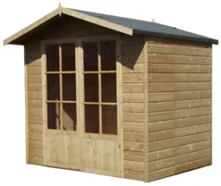 Shire Lumley 7x5 Glass Apex Shiplap Wooden Summer House - Base Not Included -Bestway Garden Sales Store shire lumley 7x5 glass apex shiplap wooden summer house base not included5397007006377 01c bq