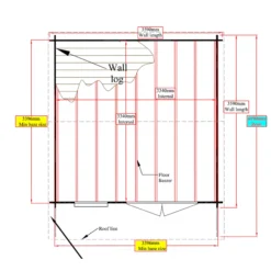 Shire Marlborough 12x12 Glass Apex Tongue & Groove Wooden Cabin - Base Not Included -Bestway Garden Sales Store shire marlborough 12x12 glass apex tongue groove wooden cabin base not included5019804112456 02t
