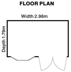 Shire Sandringham 10x6 Glass Apex Shiplap Wooden Summer House - Base Not Included -Bestway Garden Sales Store shire sandringham 10x6 glass apex shiplap wooden summer house base not included5019804691487 02t